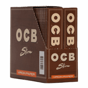 OCB Virgin Paper With Tips Slim Premium King size