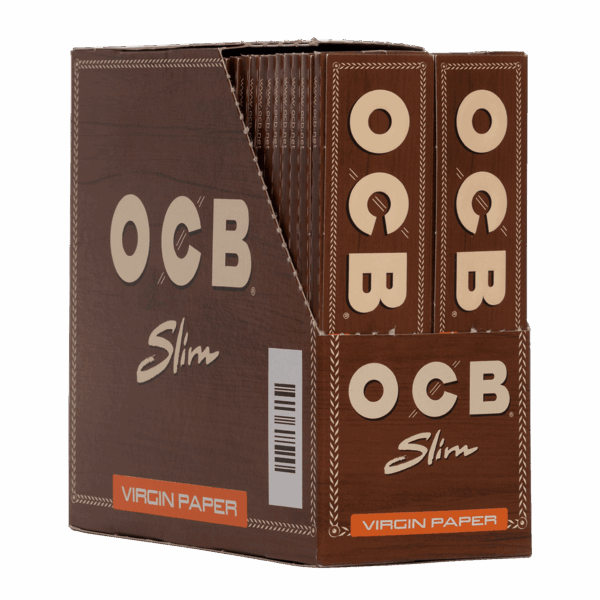 OCB Virgin Paper With Tips Slim Premium King size